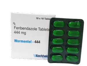 Fenbendazole 444mg Capsules for Parasite and Worm Treatment