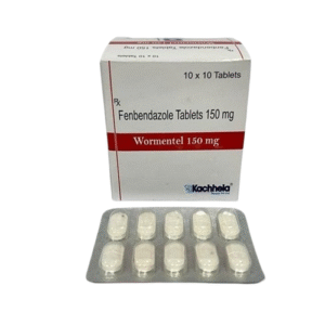 Wormental 150mg tablets for treating worm infections and parasites