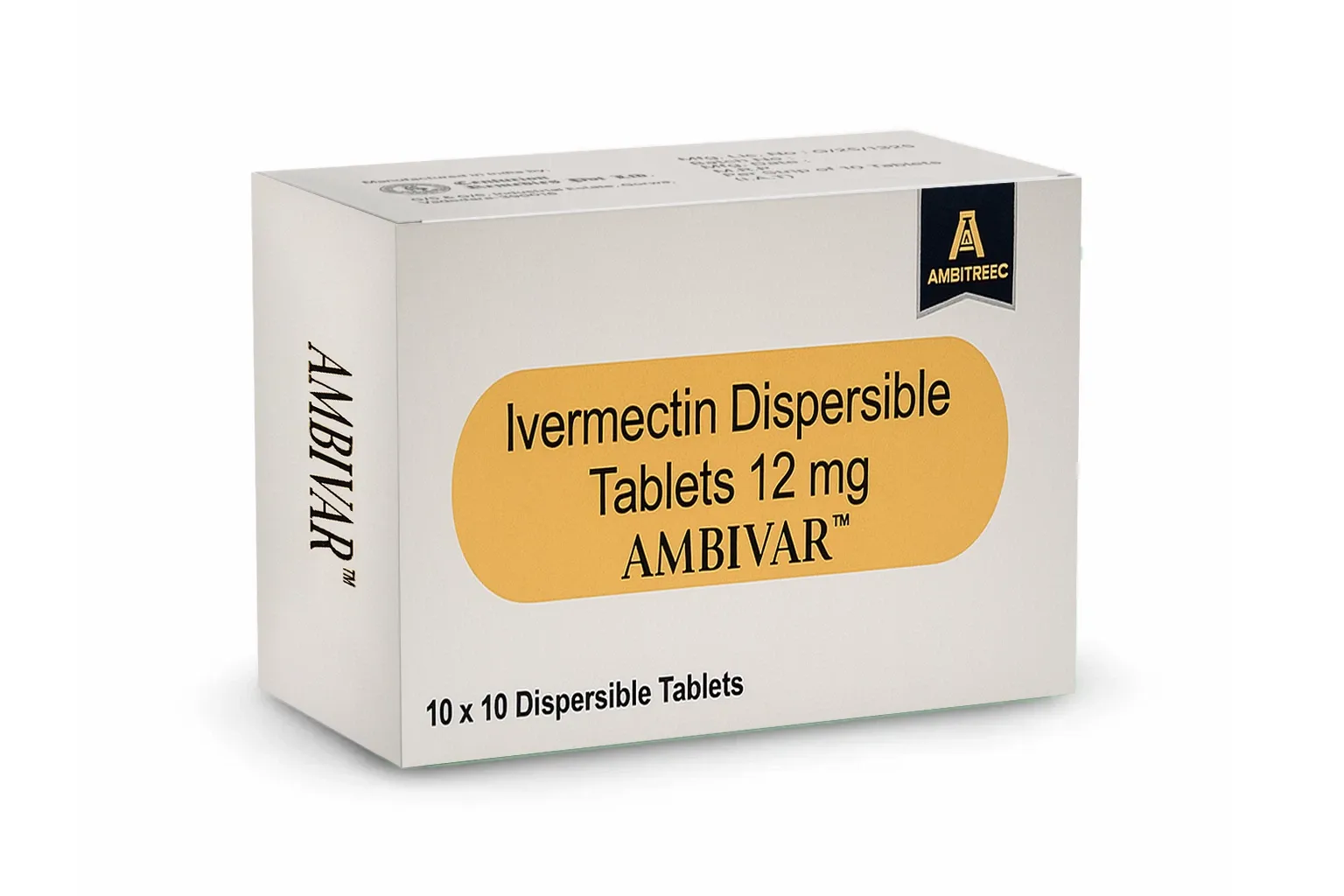 Buy Ambivar 12mg Ivermectin Tablets Online