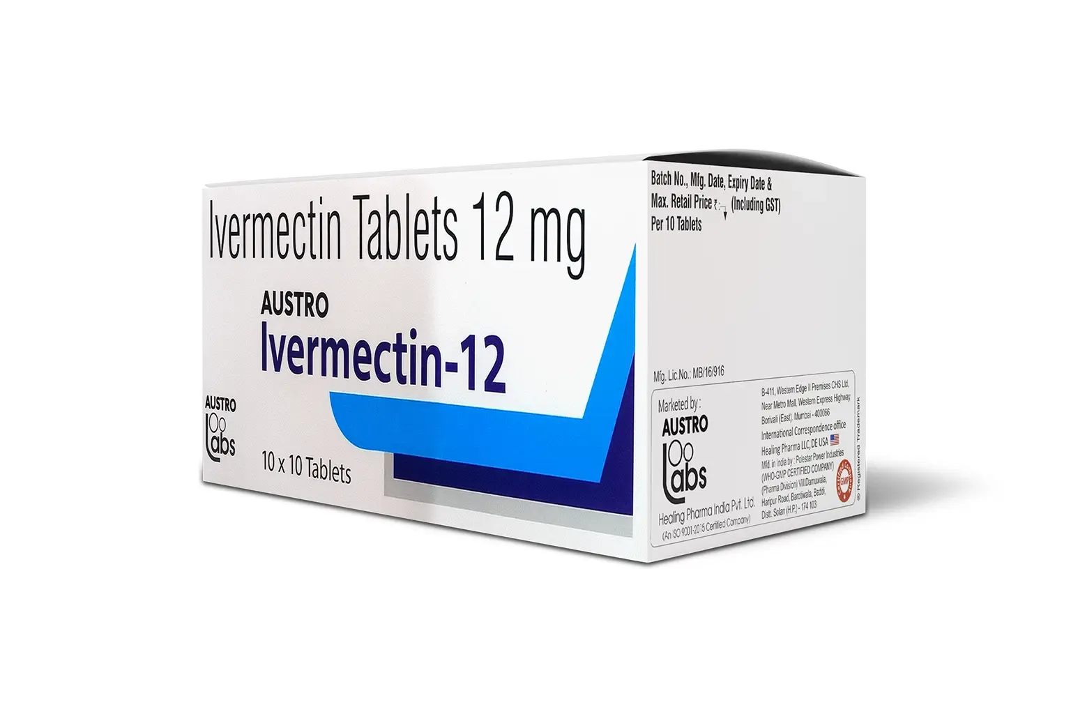 Buy Austro 12 mg Ivermectin Tablets Online in USA