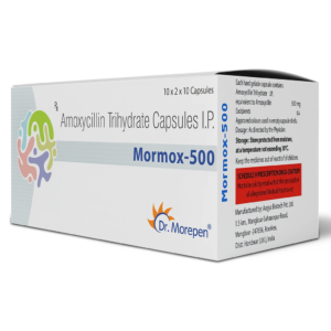 Buy Mormox 500mg Amoxycillin capsule Online