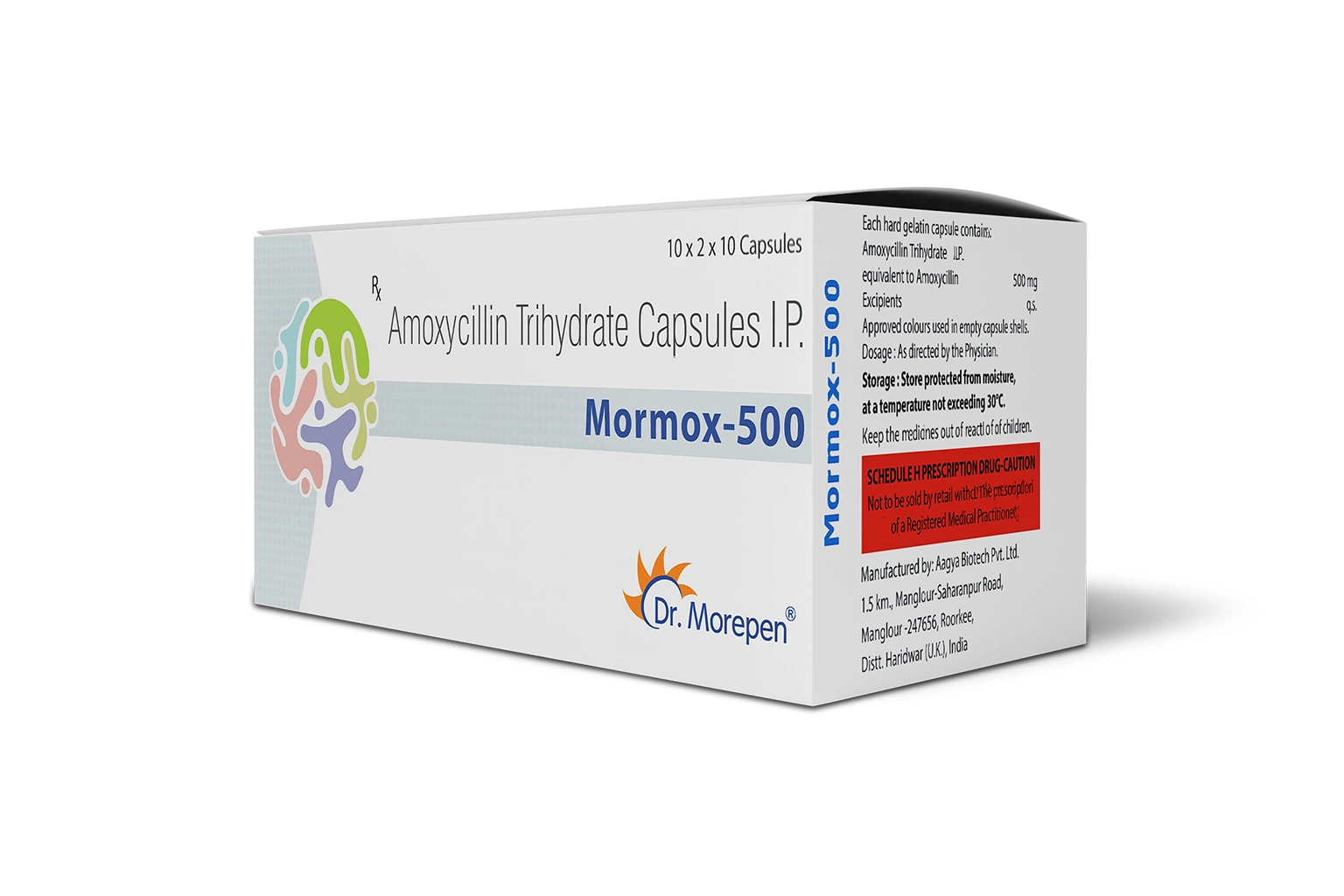 Buy Mormox 500mg Amoxycillin capsule Online