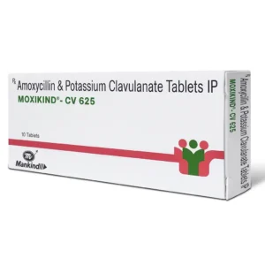 Buy MOXIKIND CV 625mg Amoxycillin Tablet Online in USA