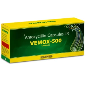 Buy Vemox 500mg Amoxycillin Capsules Online in USA