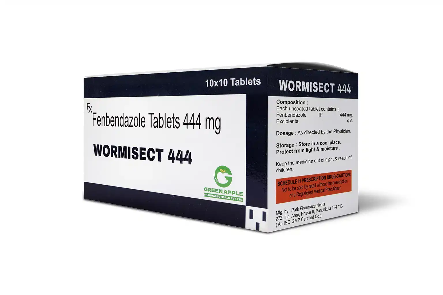 Buy Wormisect 444 mg Fenbendazole Tablets in USA