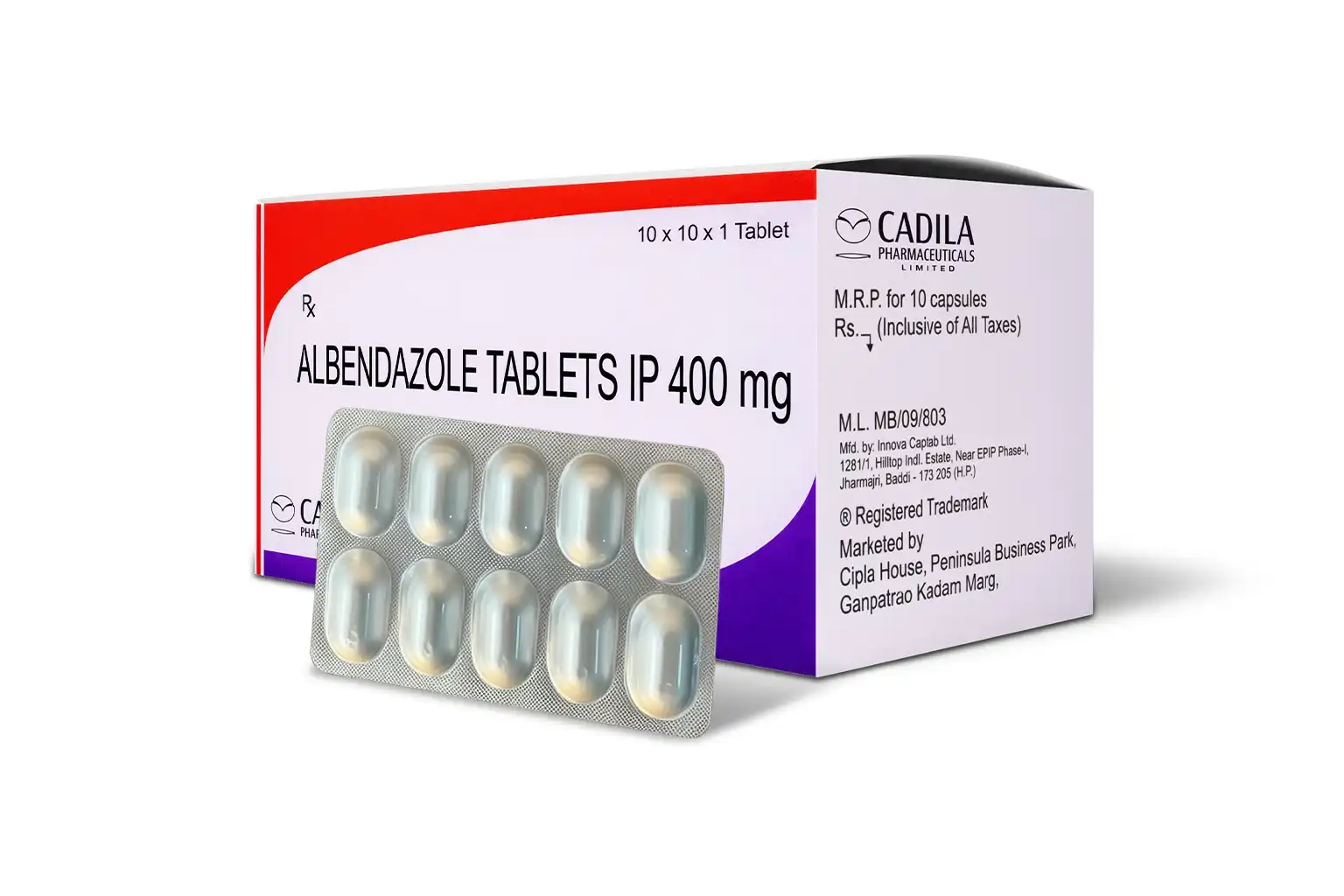 Albendazole 400mg Tablet - Image 3