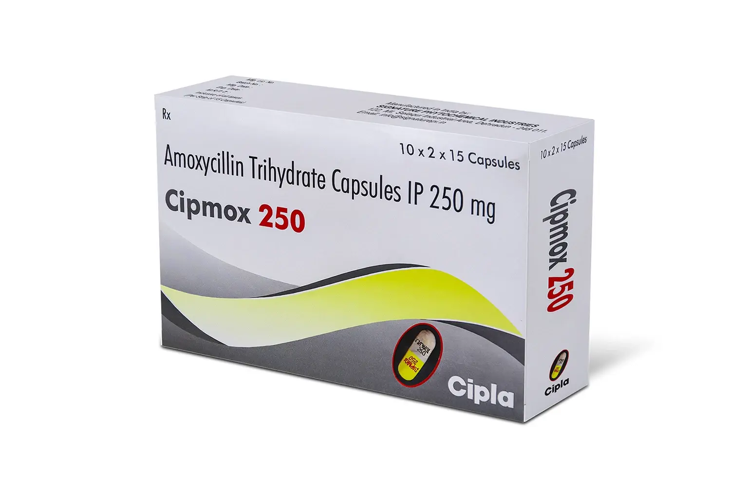 Buy Cipmox 250mg Amoxycillin Capsules Online in USA