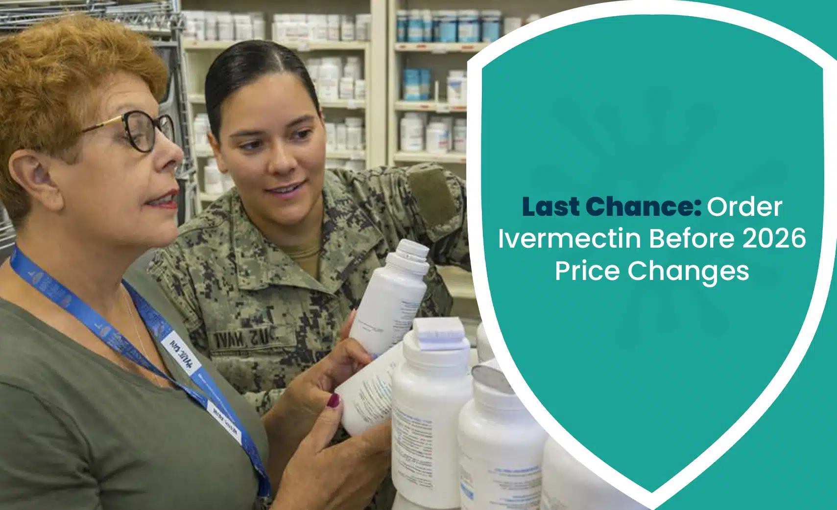 Buy ivermectin online: Pharmacists examining medication stock amid upcoming 2026 price increases