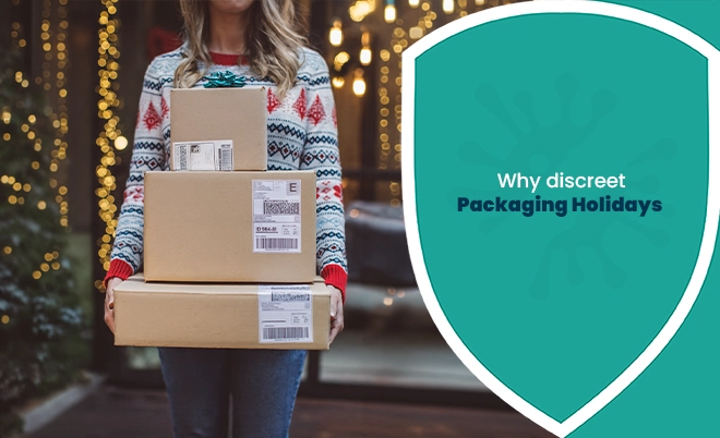 Discreet Packaging used for holiday deliveries with plain boxes