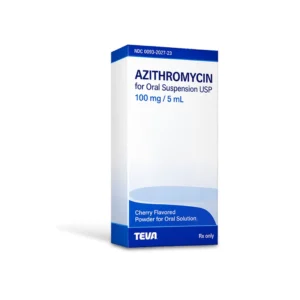 Azithromycin Oral Suspension Solution 100 mg/5 mL (15 mL)